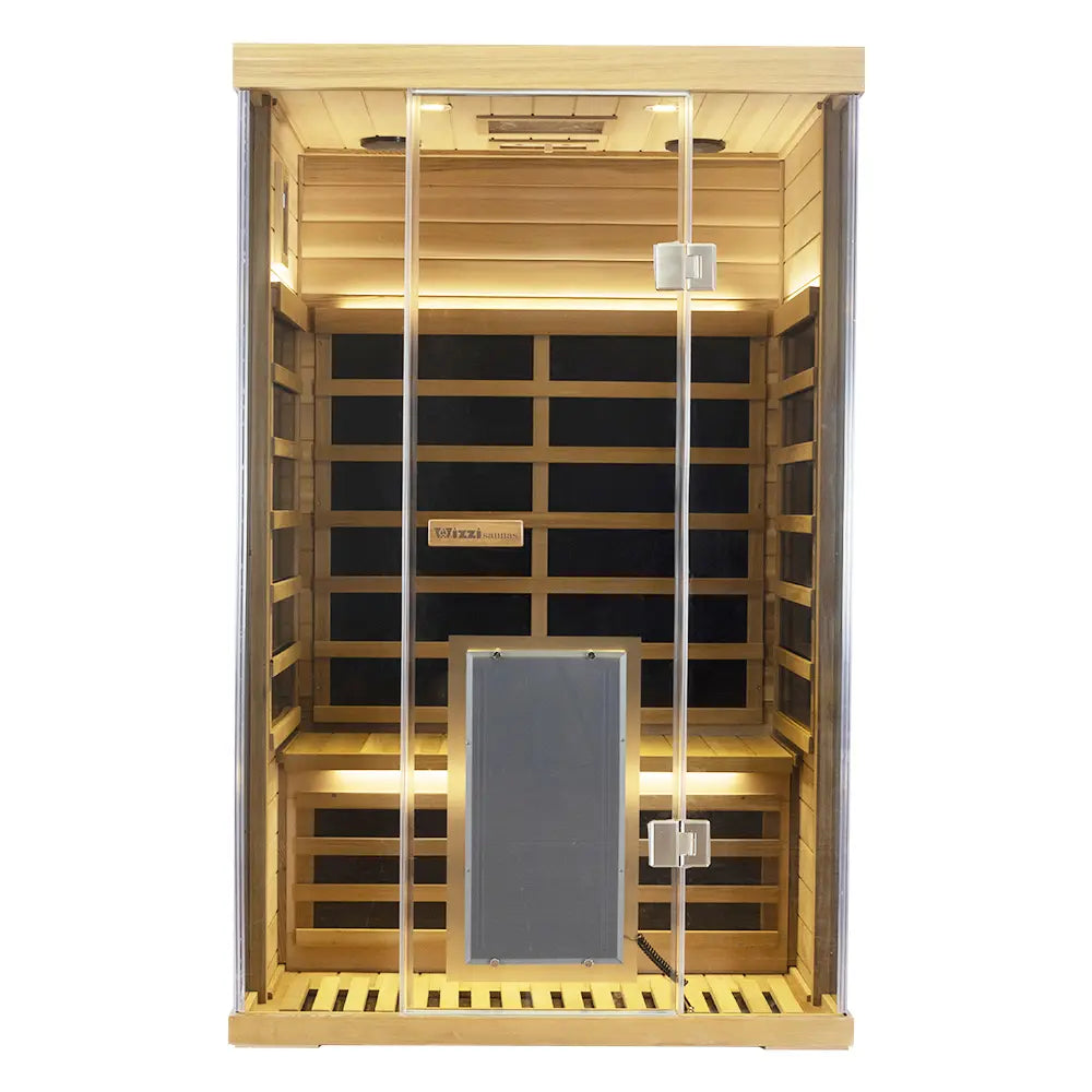 SR02 2 Person Red Cedar Far Infrared Sauna