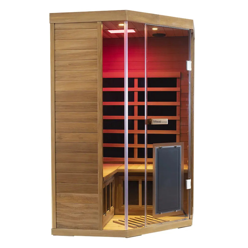 SR07 2 Person Far Infrared Sauna Red Cedar