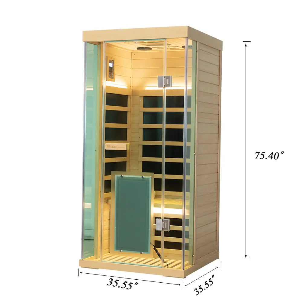 Pre-order SH01 1 Person Far Infrared Sauna