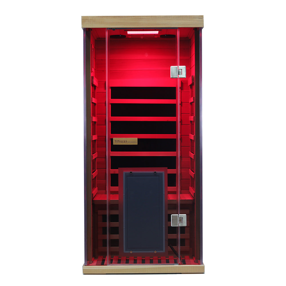 Pre-order SR01 1 Person Red Cedar Far Infrared Sauna