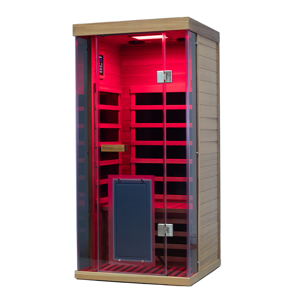 Pre-order SR01 1 Person Red Cedar Far Infrared Sauna