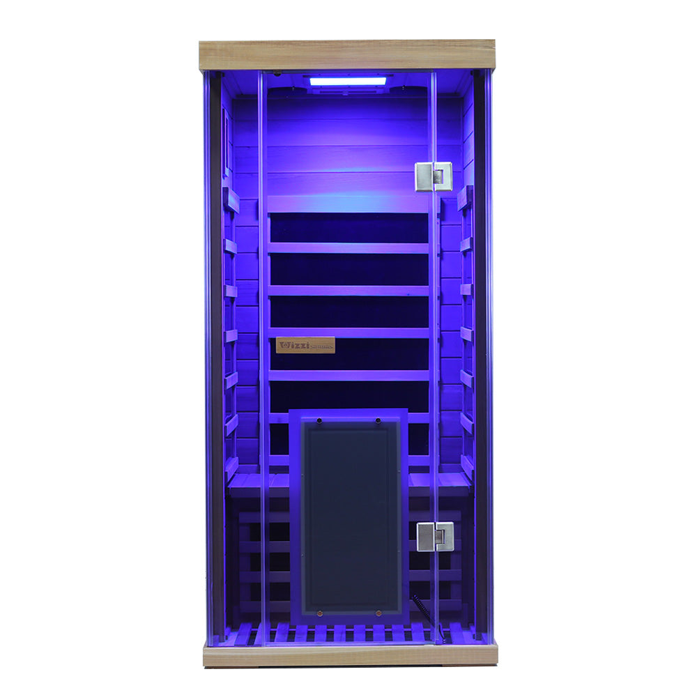 Pre-order SR01 1 Person Red Cedar Far Infrared Sauna