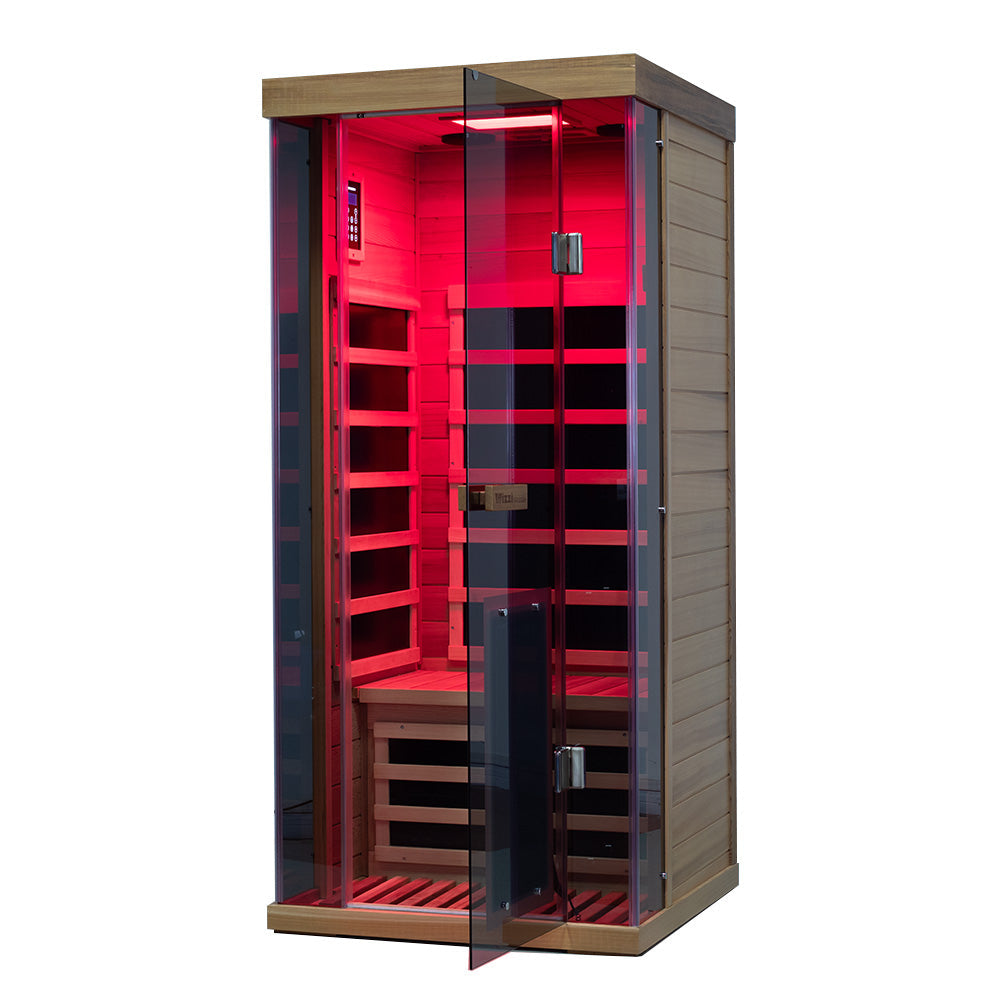 Pre-order SR01 1 Person Red Cedar Far Infrared Sauna