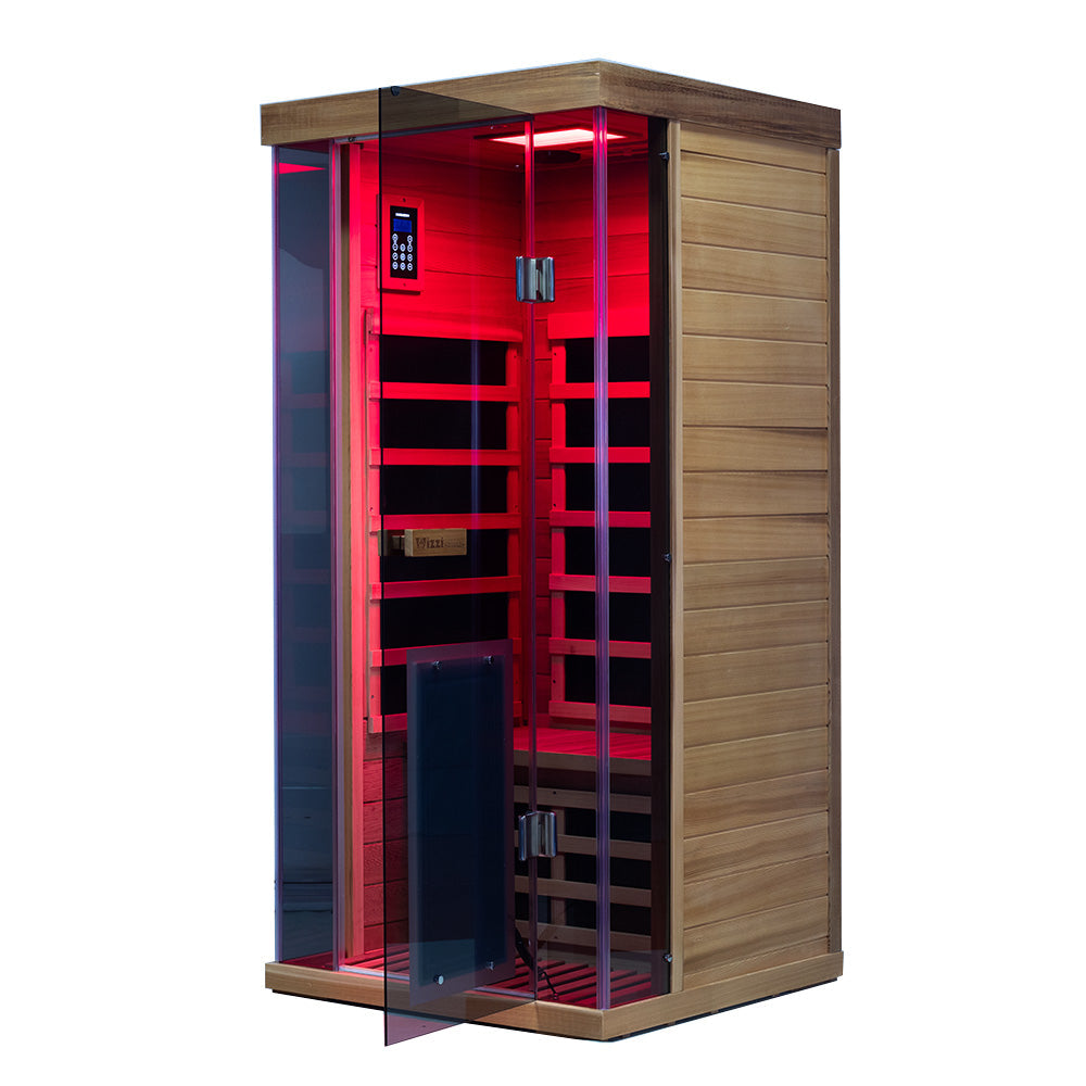 Pre-order SR01 1 Person Red Cedar Far Infrared Sauna