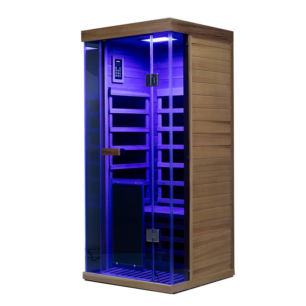 Pre-order SR01 1 Person Red Cedar Far Infrared Sauna