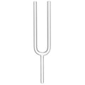 Solfeggio Crystal Tuning Fork, 174 Hz / F3