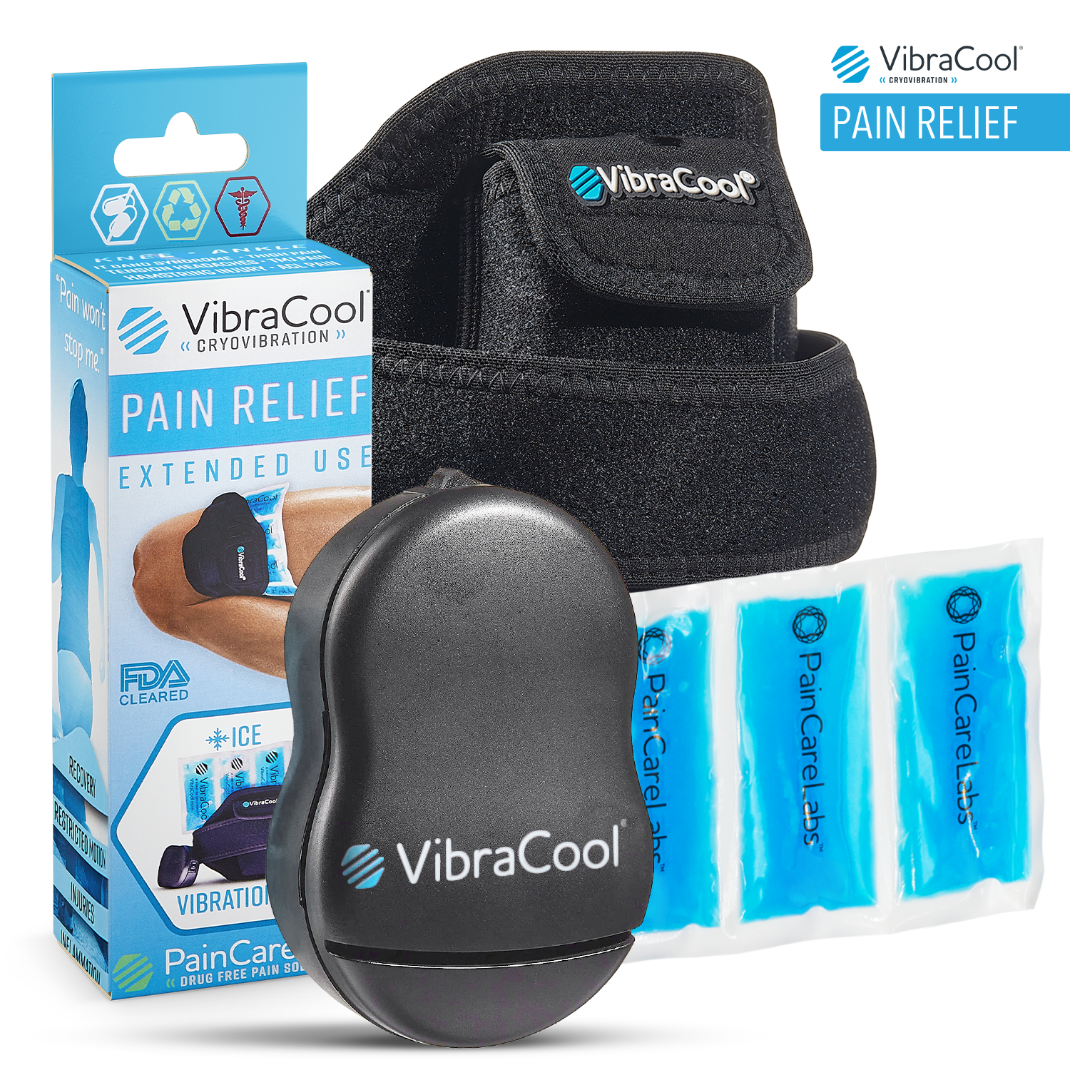VibraCool Extended for Knee or Ankle