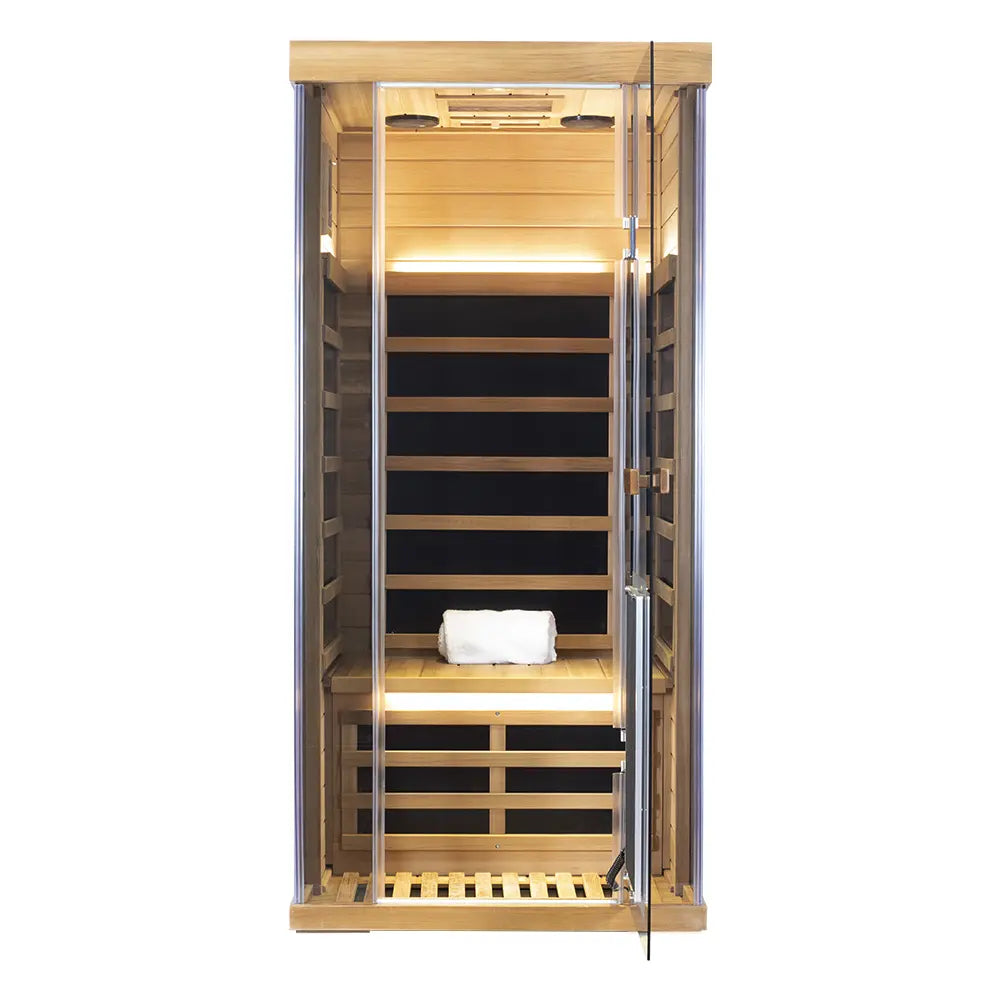Pre-order SR01 1 Person Red Cedar Far Infrared Sauna