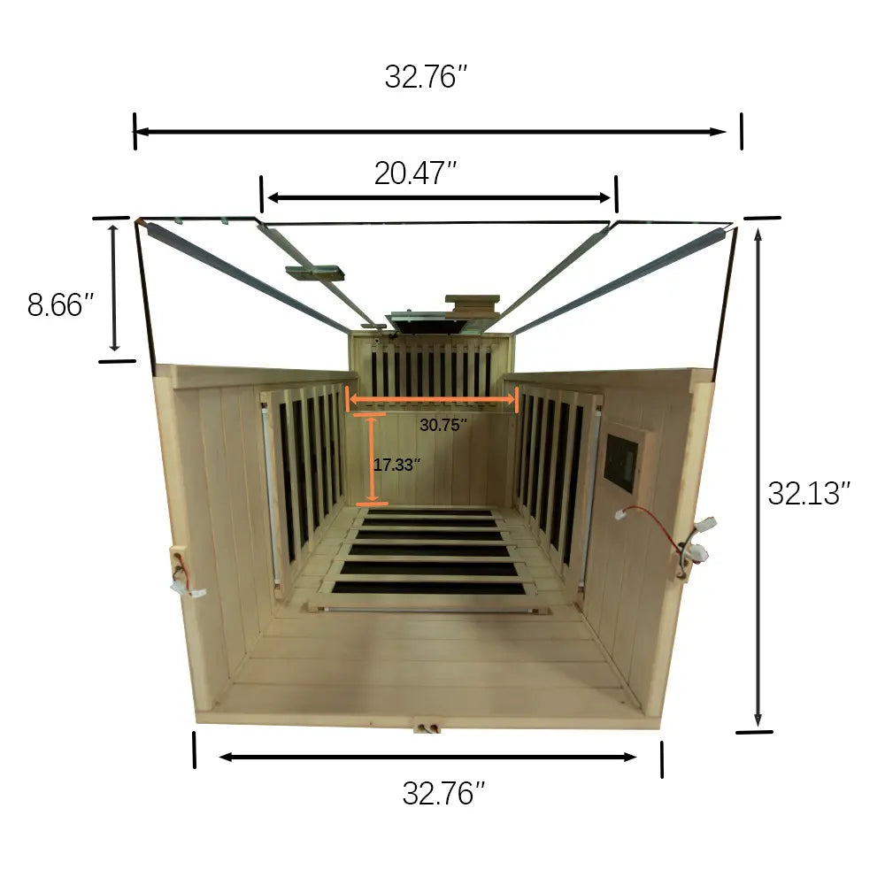 Pre-order SH01 1 Person Far Infrared Sauna
