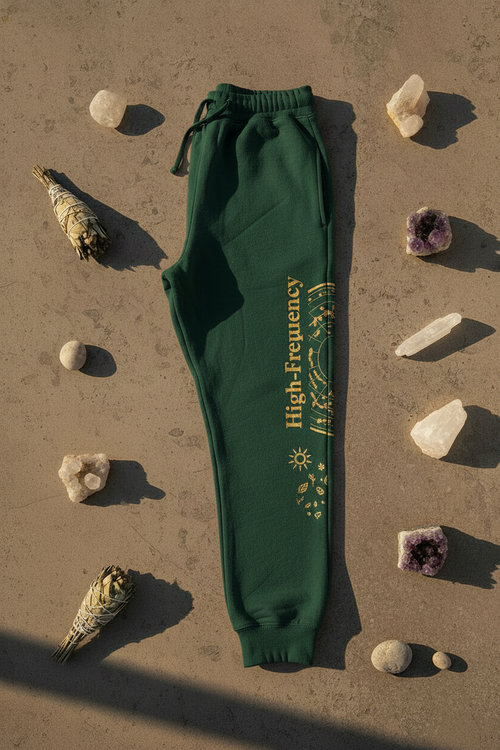 High-Frequency Earth & Sun Sweat Pants