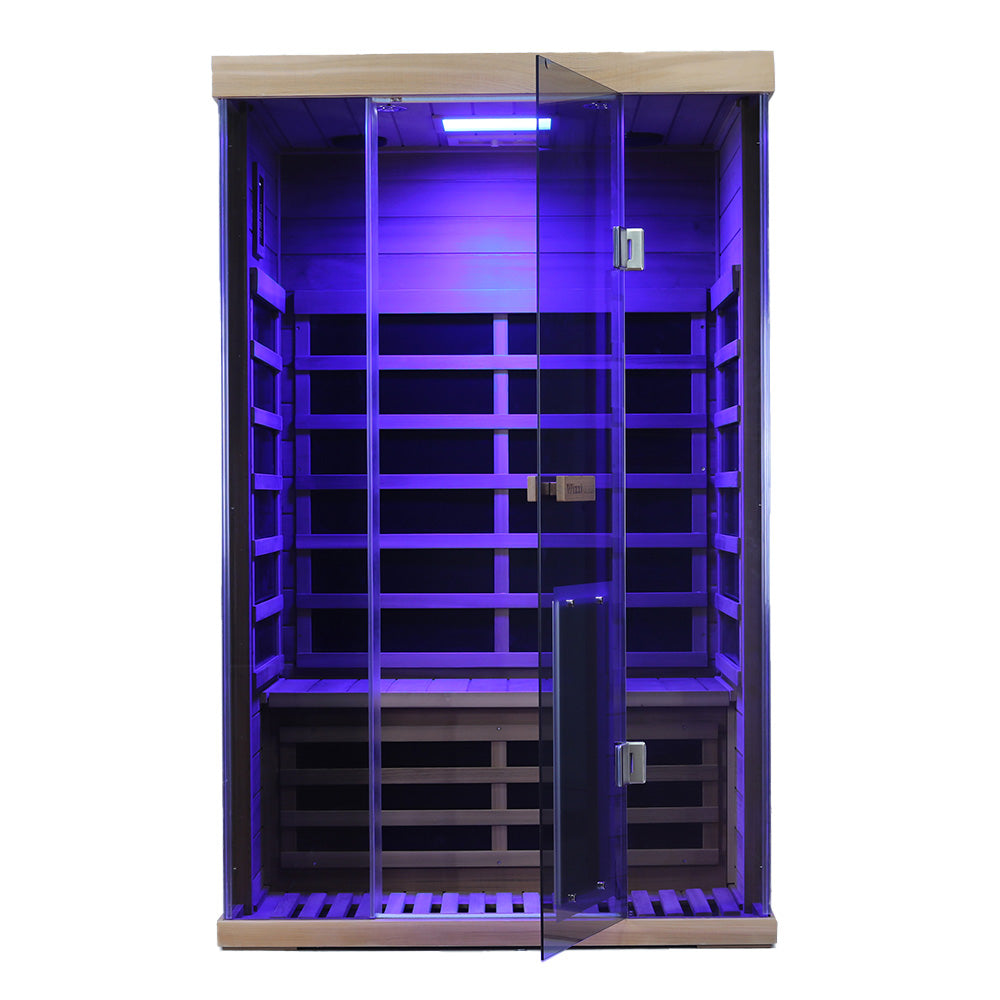 SR02 2 Person Red Cedar Far Infrared Sauna