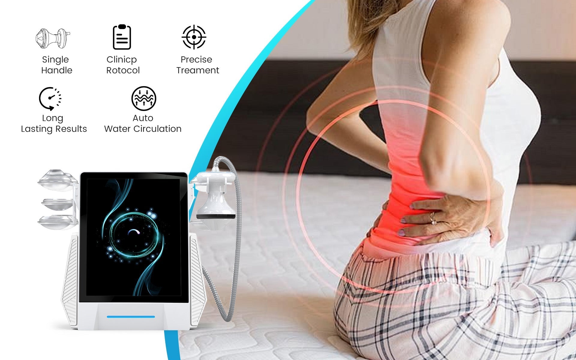 Shape Tactics Focused Shockwave Massage Therapy System